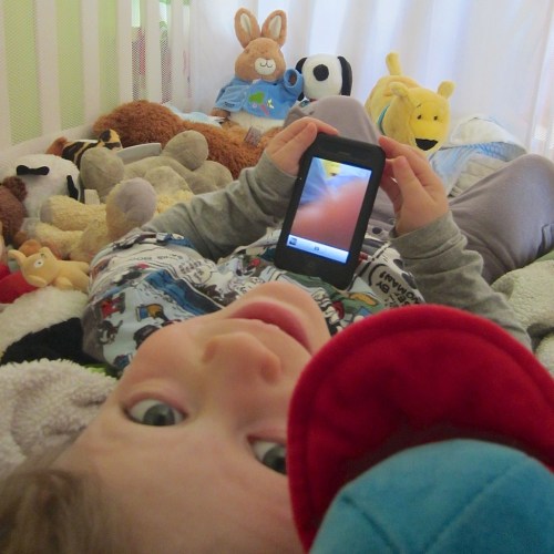 My son the photographer