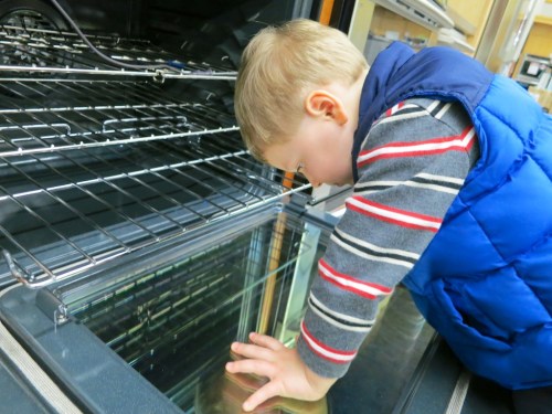 While on a family field trip this weekend to replace our kaput dishwasher, our son suddenly lost interest in the dishwasher section in favor of a reflective oven door. This innocent moment set off a cascading series of events that almost derailed my mission!