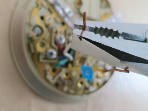 Straighten out the wires