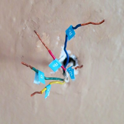 The patch and paint job is done