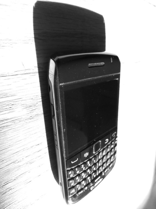 Last week, BlackBerry announced an almost billion dollar quarterly loss, fueling speculation that the fat lady has already sung.  I’ve been happily using a BlackBerry at work for the past nine years, and I’m not pleased at the prospect of losing my little buddy with its old-school keyboard buttons.  But what can one do to sooth the pain of this inevitable loss?  Of course… write a poem!