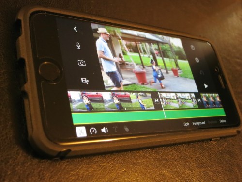 iMovie on your iPhone can lock in that selected area of slow motion you want to keep from that otherwise boring slo-mo clip you just shot.
