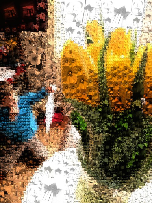 Tulips Spark Creation Photo Mosaic 2