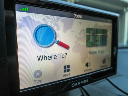 What a difference a week makes! If you think this is the same photo as last time, look again. This new GPS interface is sweet…